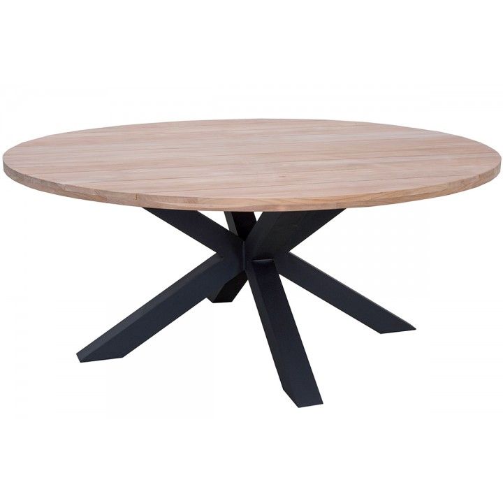 Grande table en teck design, haut de gamme, Elko
