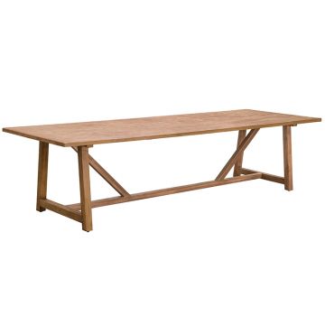 Table en teck ancien 180 ou 240 cm