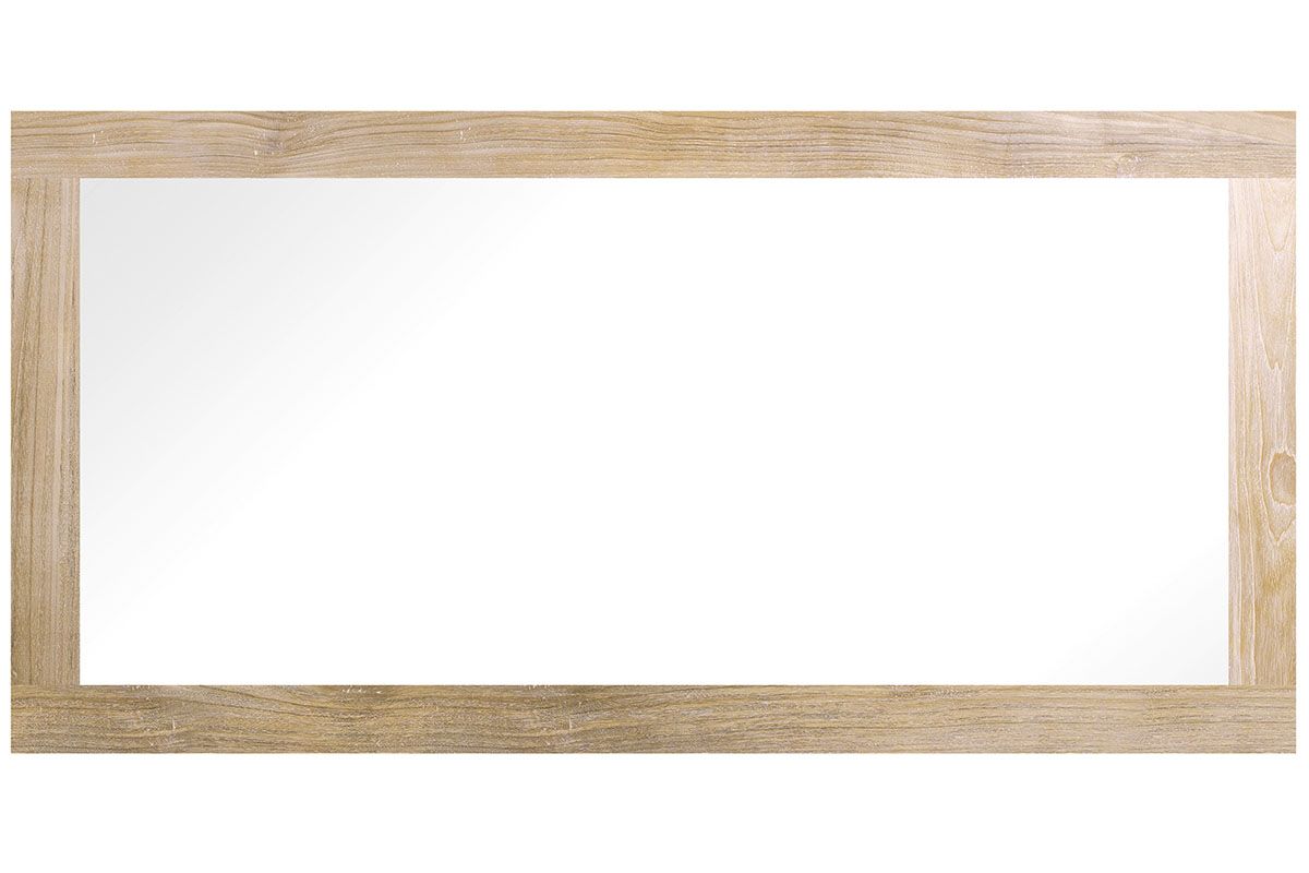 Mira Cadre en bois Banize 50x100 cm - chêne - verre standard