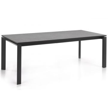 Table extensible 240 cm avec plateau en céramique, Bettini